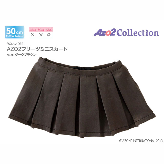 AZO2プリーツミニスカート