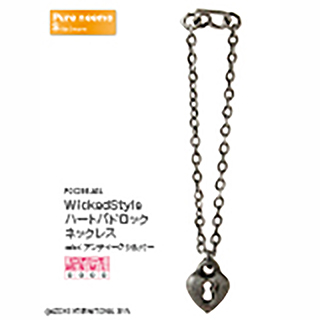 WickedStyle ハートパドロックネックレス