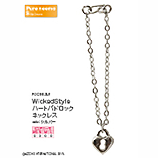 WickedStyle ハートパドロックネックレス