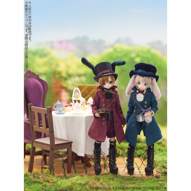 えっくす☆きゅーとふぁみりー:Alice’sTeaParty「3月のお茶会」-僕らのお茶会へようこそ-帽子屋/あおと