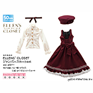 50ELLEN’S CLOSET ジャンパースカートset