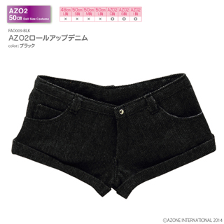 AZO2ロールアップデニム