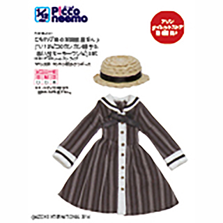 こもれび森のお洋服屋さん♪「1/12ピコD カンカン帽子&思い出セーラーワンピ」set(アゾンダイレクトストア限定販売)