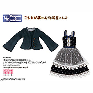 こもれび森のお洋服屋さん♪「1/12ピコＤ しゃぼんだまエプロンワンピ」set