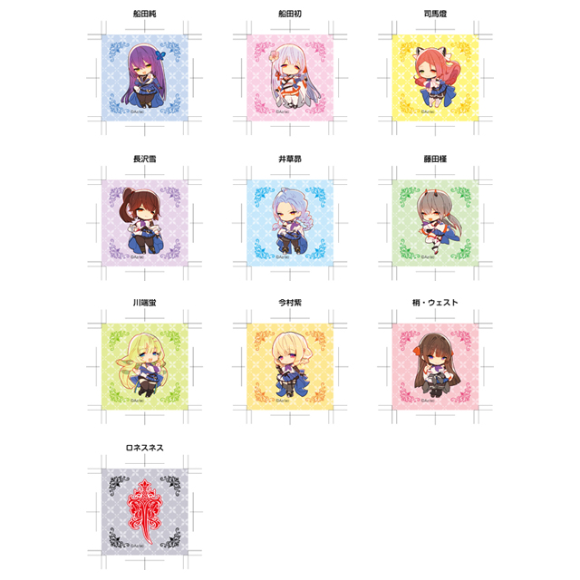 ALMコレクション5 アサルトリリィ LGロネスネス アクリルマグネット（全10種セット）