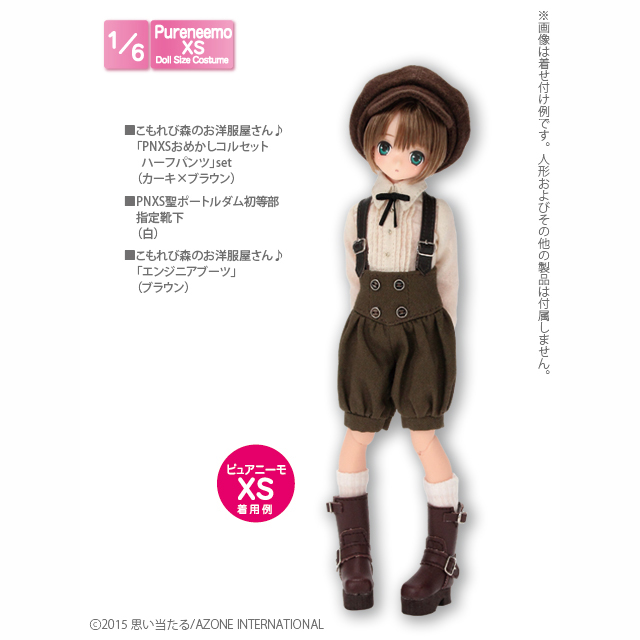 1/6サイズドール用】PNXS 少年アリスset～Alice's TeaParty