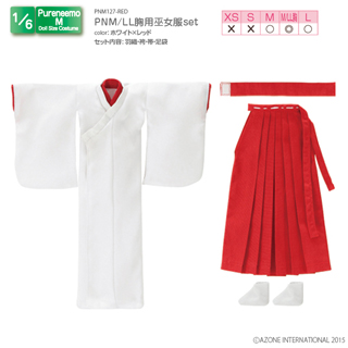 PNM LL胸用巫女服set