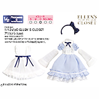 1/12ピコＤ ELLEN’S CLOSET アリスドレスset