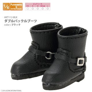 ダブルバックルブーツ