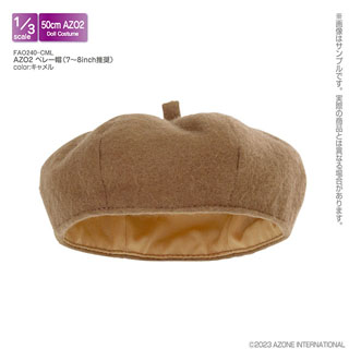 AZO2 ベレー帽（7～8inch推奨）